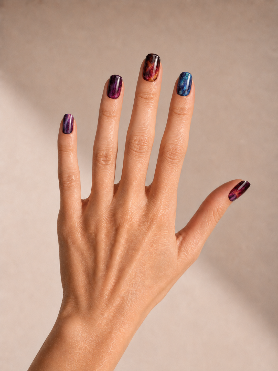 Galaxy UV gel nail strips by Noux