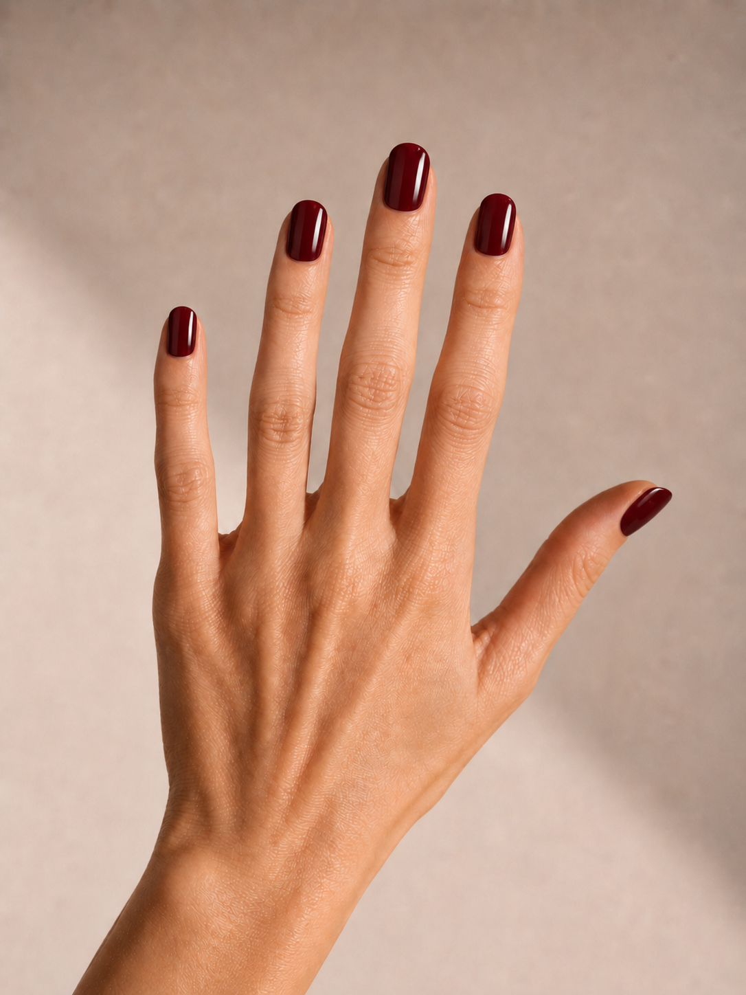 Wine O'Clock UV gel nail strips by Noux