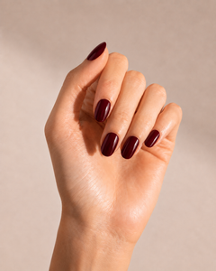 Wine O'Clock UV gel nail strips by Noux
