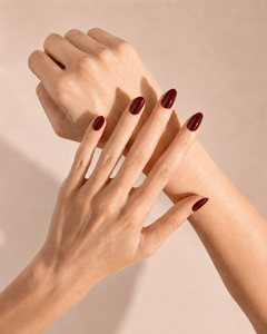 Wine O'Clock UV gel nail strips by Noux