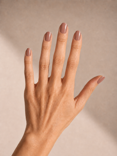 Salted Caramel UV gel nail strips by Noux