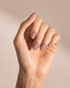 Salted Caramel UV gel nail strips by Noux