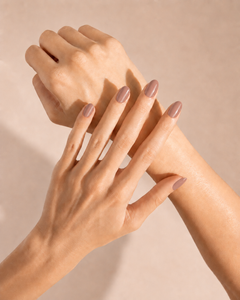Salted Caramel UV gel nail strips by Noux