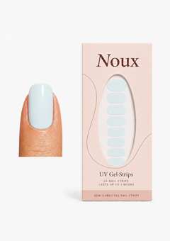 Bluebird UV gel nail strips by Noux