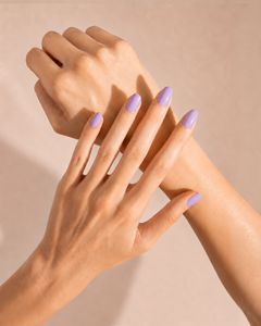 Lilac Love UV gel nail strips by Noux
