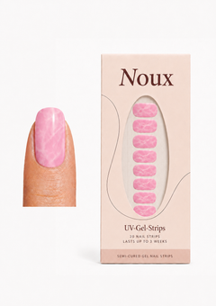 Carrara UV gel nail strips by Noux