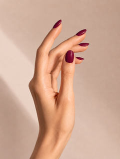 Cherry Cola UV gel nail strips by Noux