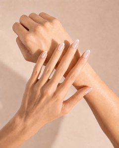 Pearl Drop UV gel nail strips by Noux