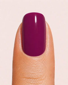 Plum Noir UV gel nail strips by Noux
