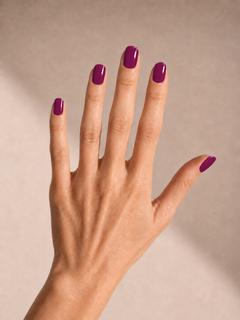 Plum Noir UV gel nail strips by Noux