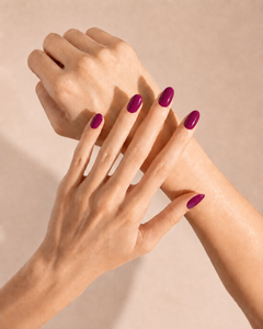 Plum Noir UV gel nail strips by Noux