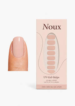 Butterscotch UV gel nail strips by Noux