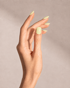 Buttercup UV gel nail strips by Noux